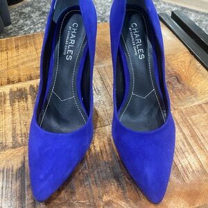 Charles By Charles David Royal Blue Pumps